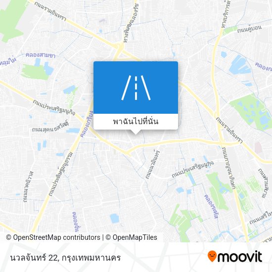นวลจันทร์ 22 แผนที่