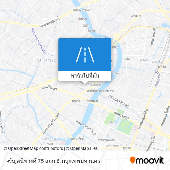 จรัญสนิทวงศ์ 75 แยก 6 แผนที่