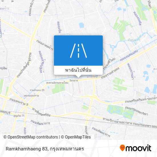 Ramkhamhaeng 83 แผนที่
