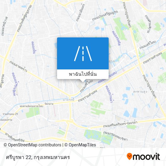 ศรีบูรพา 22 แผนที่
