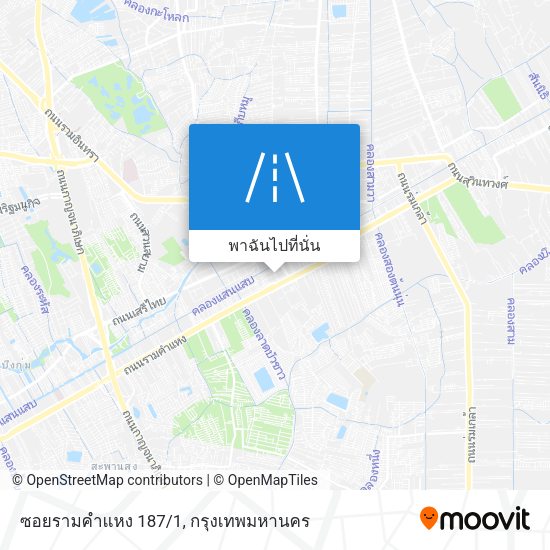 ซอยรามคำแหง 187/1 แผนที่