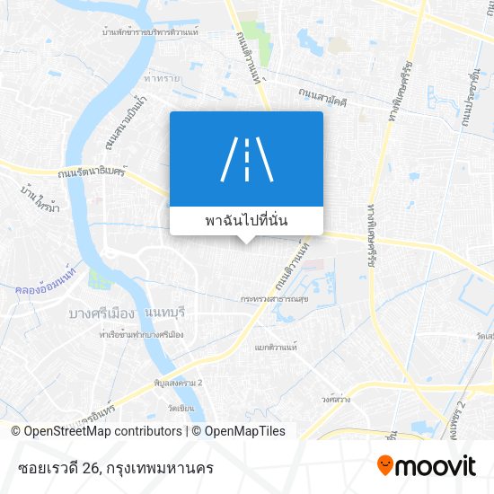 ซอยเรวดี 26 แผนที่
