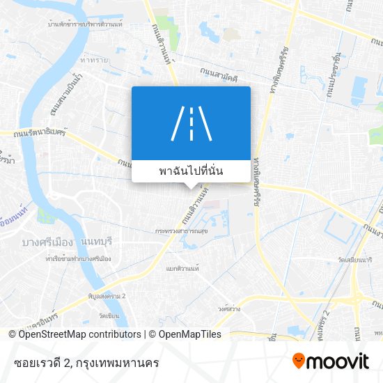 ซอยเรวดี 2 แผนที่