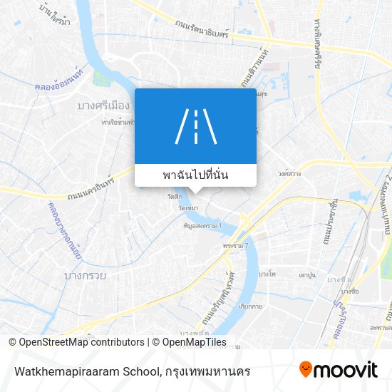 Watkhemapiraaram School แผนที่