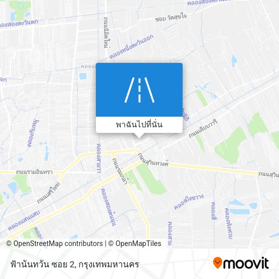 ฟ้านันทวัน ซอย 2 แผนที่