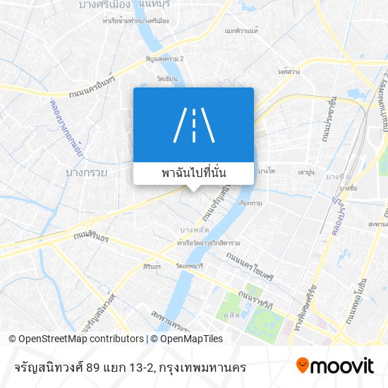 จรัญสนิทวงศ์ 89 แยก 13-2 แผนที่