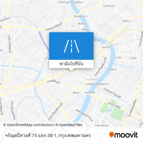 จรัญสนิทวงศ์ 75 แยก 38-1 แผนที่