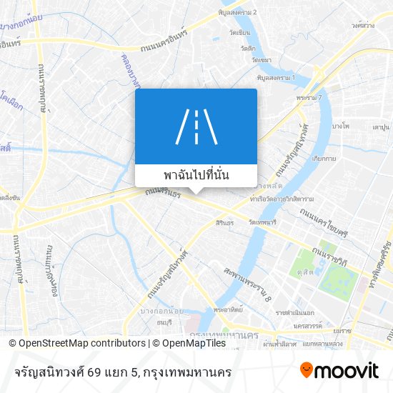 จรัญสนิทวงศ์ 69 แยก 5 แผนที่