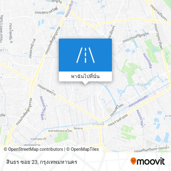 สินธร ซอย 23 แผนที่
