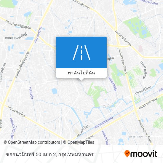 ซอยนวมินทร์ 50 แยก 2 แผนที่