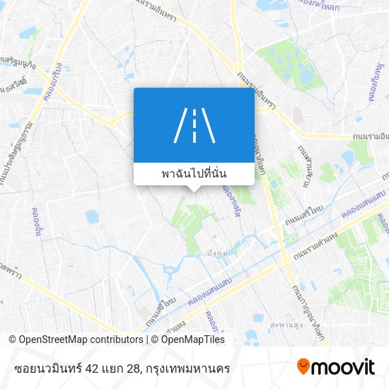 ซอยนวมินทร์ 42 แยก 28 แผนที่