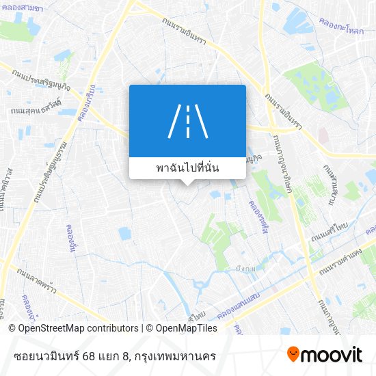 ซอยนวมินทร์ 68 แยก 8 แผนที่