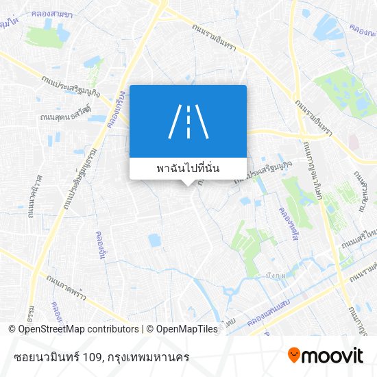ซอยนวมินทร์ 109 แผนที่