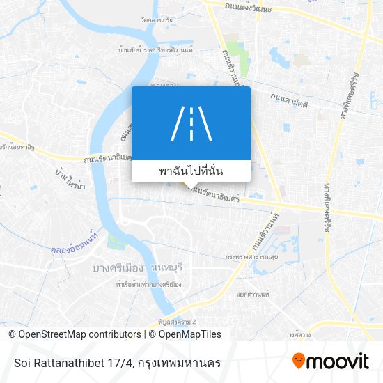 Soi Rattanathibet 17/4 แผนที่