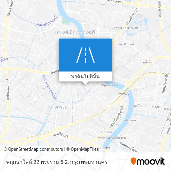 พฤกษาวิลล์ 22 พระราม 5-2 แผนที่