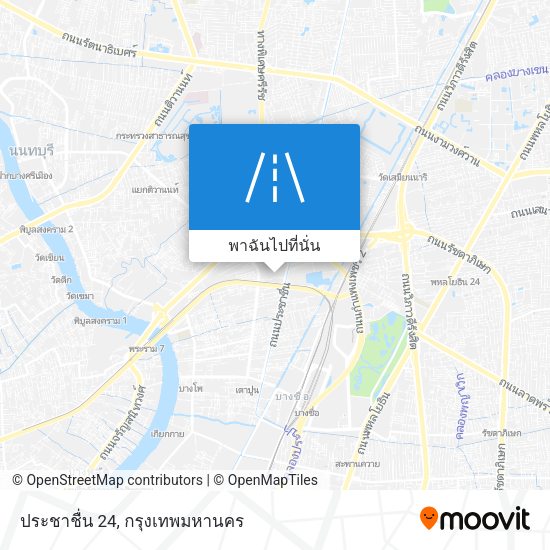ประชาชื่น 24 แผนที่