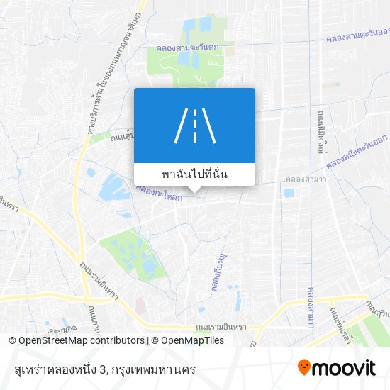 สุเหร่าคลองหนึ่ง 3 แผนที่