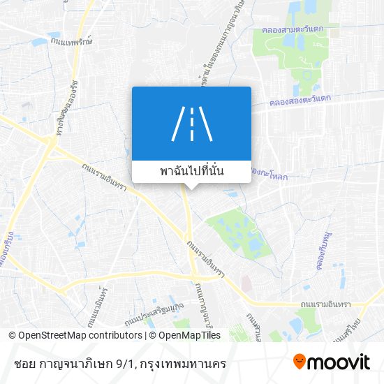 ซอย กาญจนาภิเษก 9/1 แผนที่