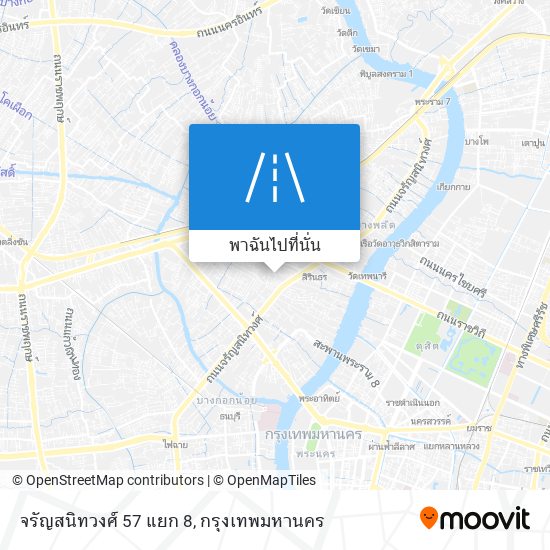 จรัญสนิทวงศ์ 57 แยก 8 แผนที่