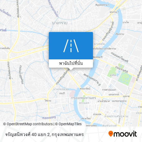 จรัญสนิทวงศ์ 40 แยก 2 แผนที่