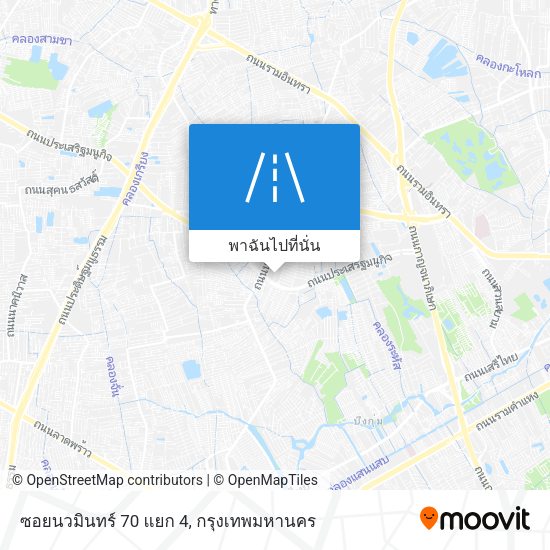 ซอยนวมินทร์ 70 แยก 4 แผนที่