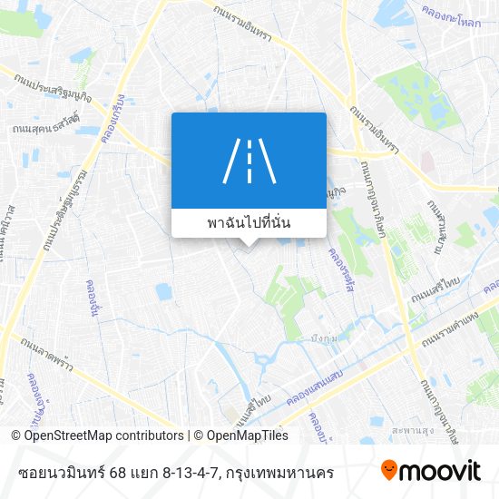 ซอยนวมินทร์ 68 แยก 8-13-4-7 แผนที่