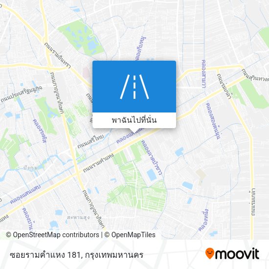 ซอยรามคำแหง 181 แผนที่