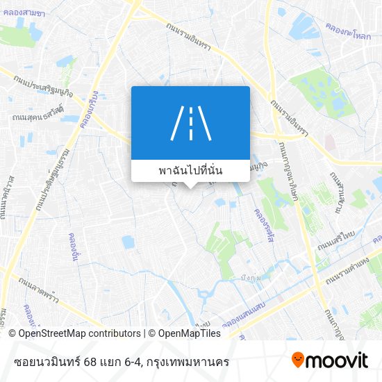 ซอยนวมินทร์ 68 แยก 6-4 แผนที่