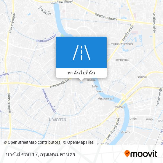 บางไผ่ ซอย 17 แผนที่