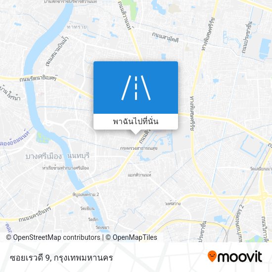 ซอยเรวดี 9 แผนที่