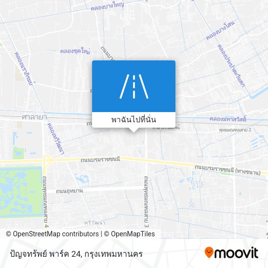 ปัญจทรัพย์ พาร์ค 24 แผนที่