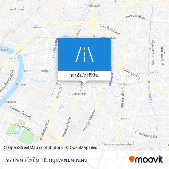 ซอยพหลโยธิน 18 แผนที่