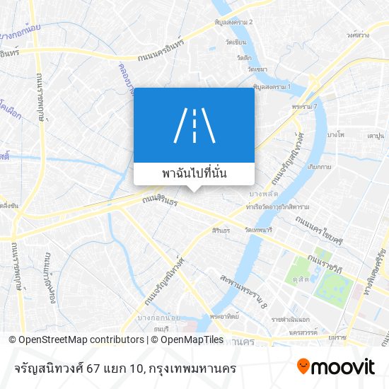 จรัญสนิทวงศ์ 67 แยก 10 แผนที่