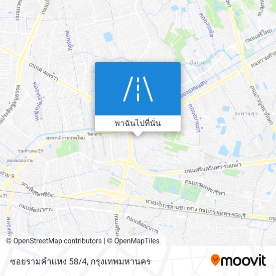 ซอยรามคำแหง 58/4 แผนที่