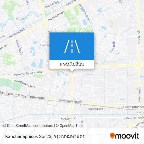 Kanchanaphisek Soi 23 แผนที่