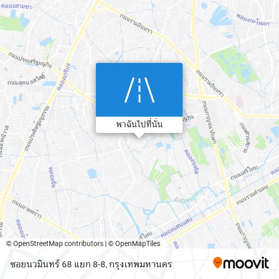 ซอยนวมินทร์ 68 แยก 8-8 แผนที่