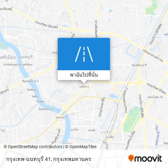 กรุงเทพ-นนทบุรี 41 แผนที่