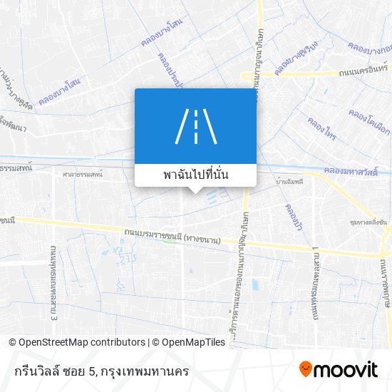 กรีนวิลล์ ซอย 5 แผนที่