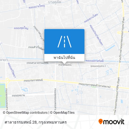 ศาลาธรรมสพน์ 28 แผนที่