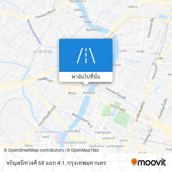 จรัญสนิทวงศ์ 68 แยก 4-1 แผนที่