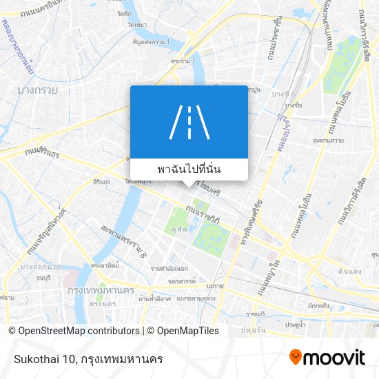 Sukothai 10 แผนที่