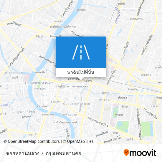 ซอยหลานหลวง 7 แผนที่