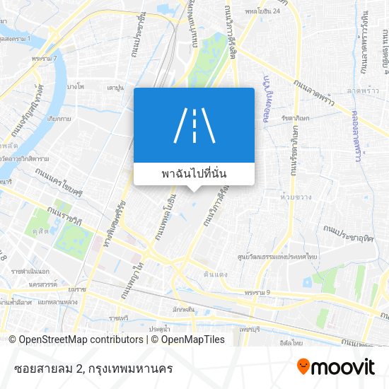 ซอยสายลม 2 แผนที่