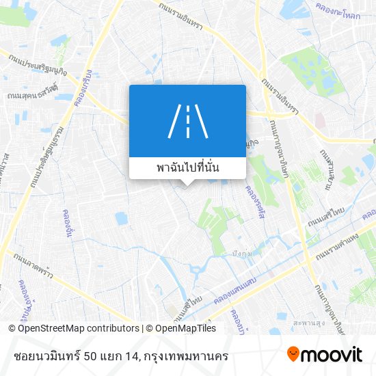 ซอยนวมินทร์ 50 แยก 14 แผนที่