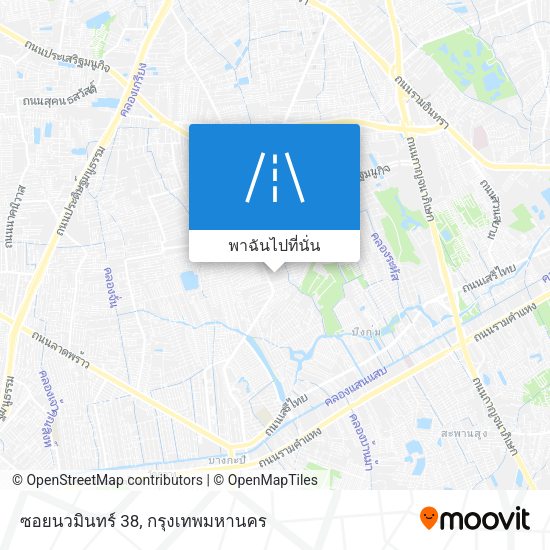 ซอยนวมินทร์ 38 แผนที่