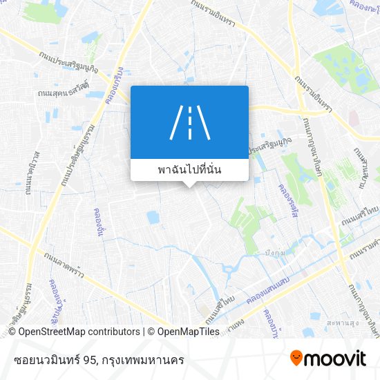ซอยนวมินทร์ 95 แผนที่