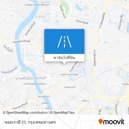 ซอยเรวดี 21 แผนที่