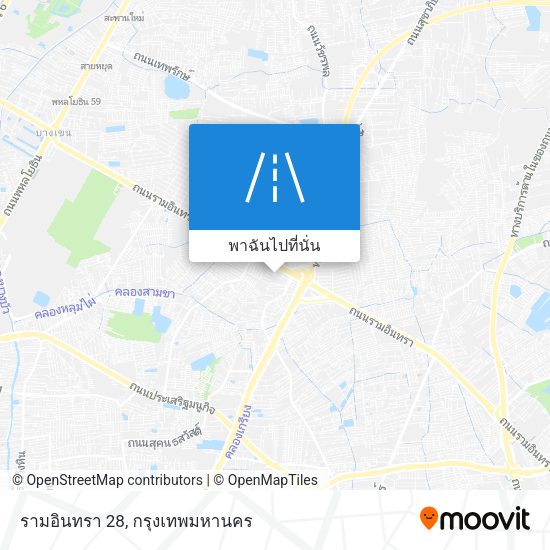 รามอินทรา 28 แผนที่