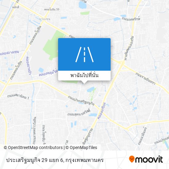 ประเสริฐมนูกิจ 29 แยก 6 แผนที่