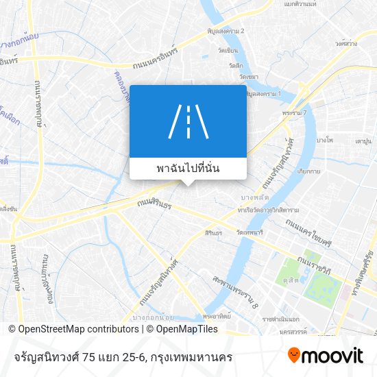 จรัญสนิทวงศ์ 75 แยก 25-6 แผนที่